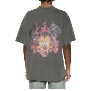 FUEGO EKCESS SHORT SLEEVE TEE CHARCOAL