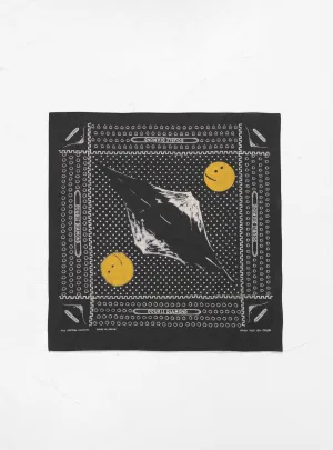 Fuji Fastcolor Selvedge Bandana Black