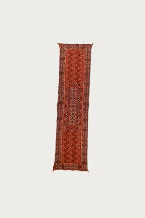Fulling Wool Scarf Colorful BIG-MAMA BANDANA - Orange