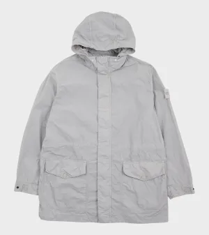 Ghost Nylon Smerigliato Coat Grey