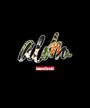 Island Snow Hawaii Sticker - IS Aloha Floral