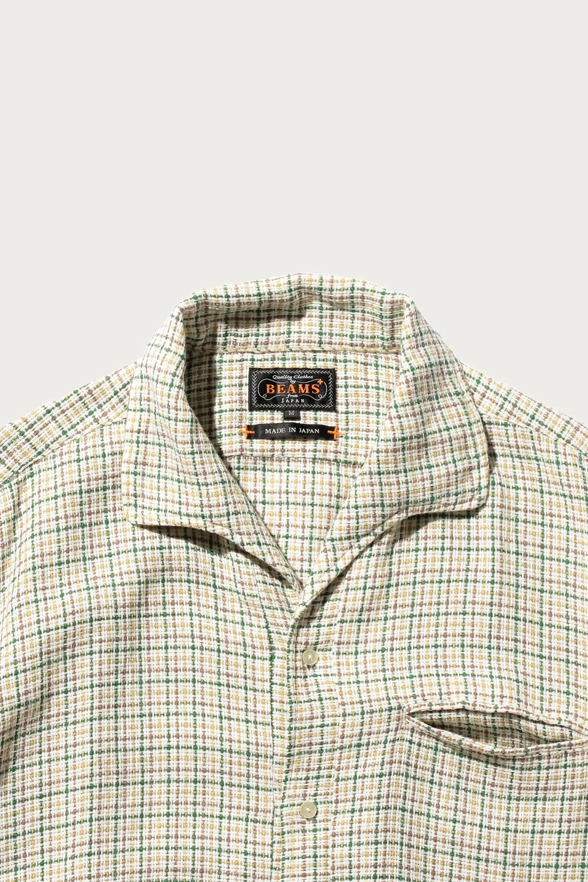 Italian Collar Gunclub Mesh - White