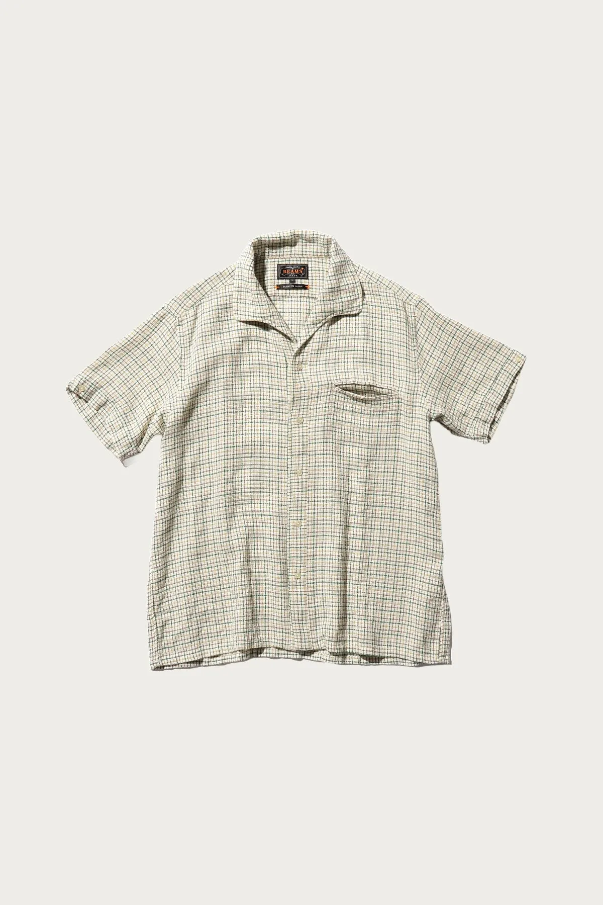 Italian Collar Gunclub Mesh - White
