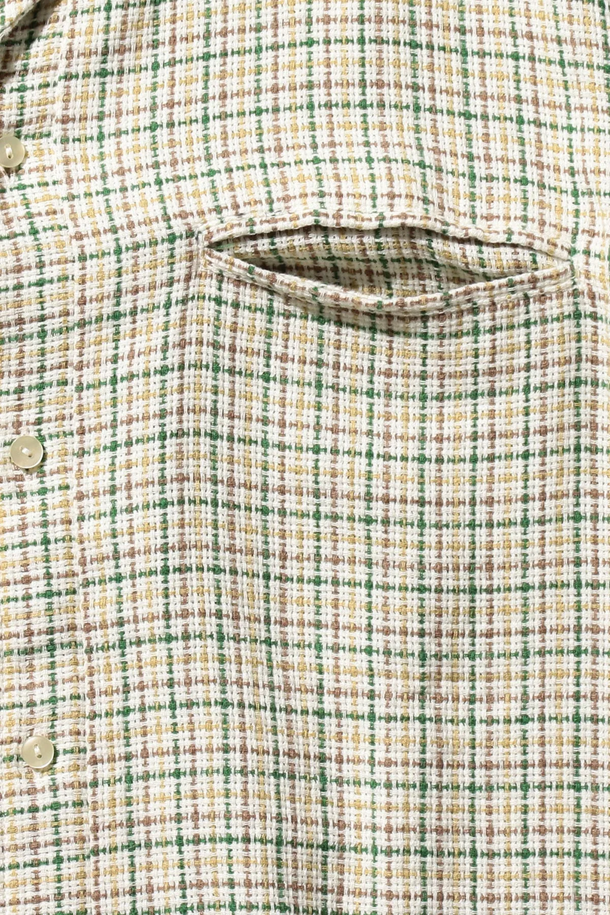 Italian Collar Gunclub Mesh - White