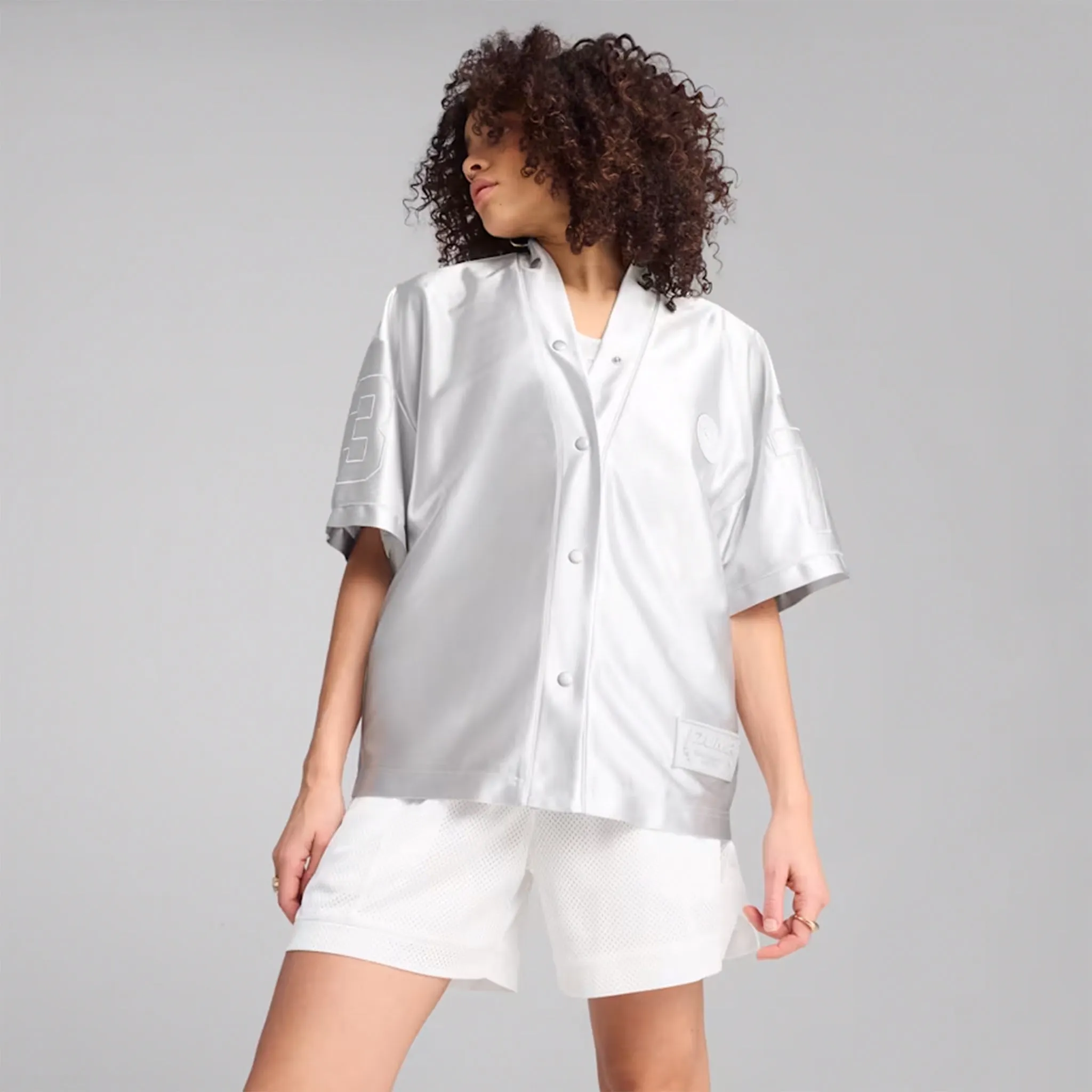 Jer-She Baseball Jersey (Feather Grey)