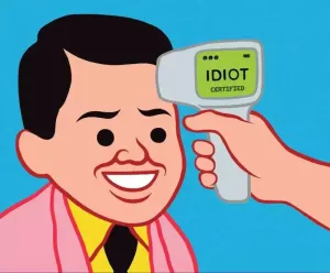 Joan Cornell Idiot Print. 2023 (Signed/Numbered) (Framed)