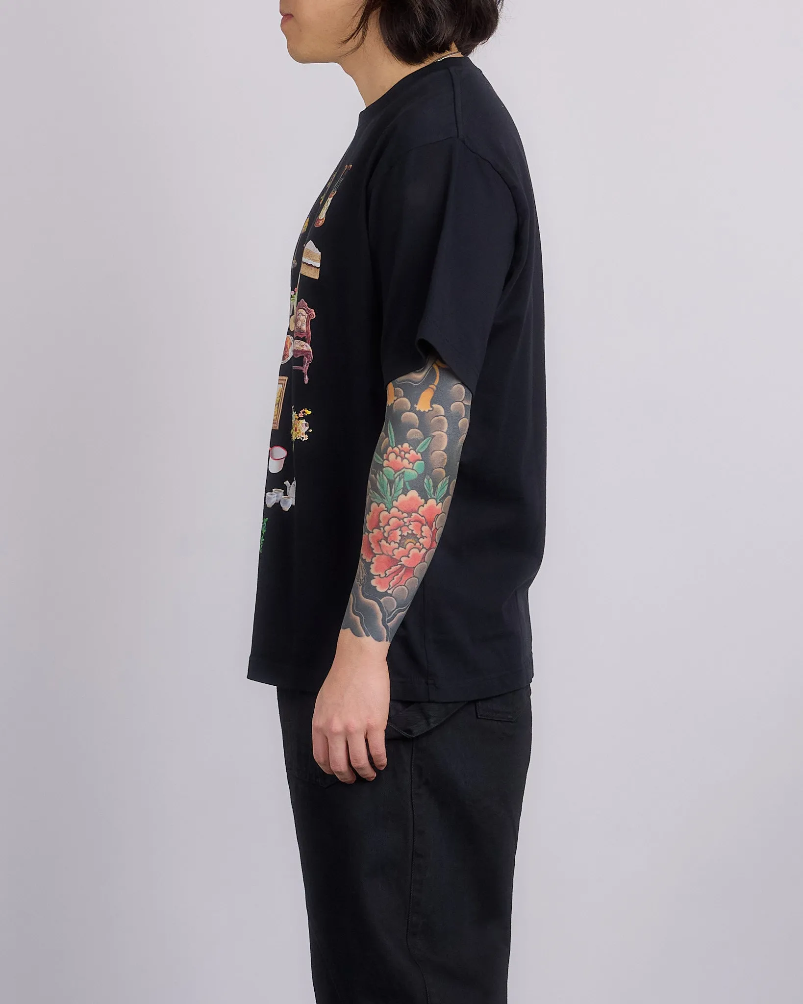 JW Anderson Diorama Printed T-Shirt Black