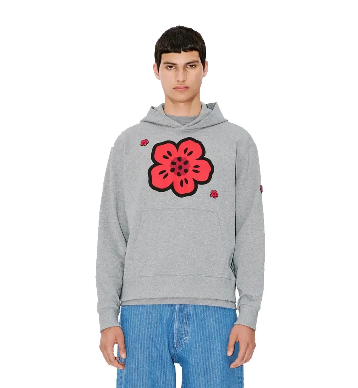 Kenzo Big Boke Flower Hoodie (Grey)