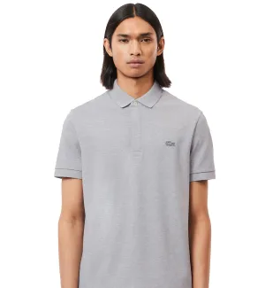 Lacoste Regular Fit Piqu Polo Shirt (Grey)
