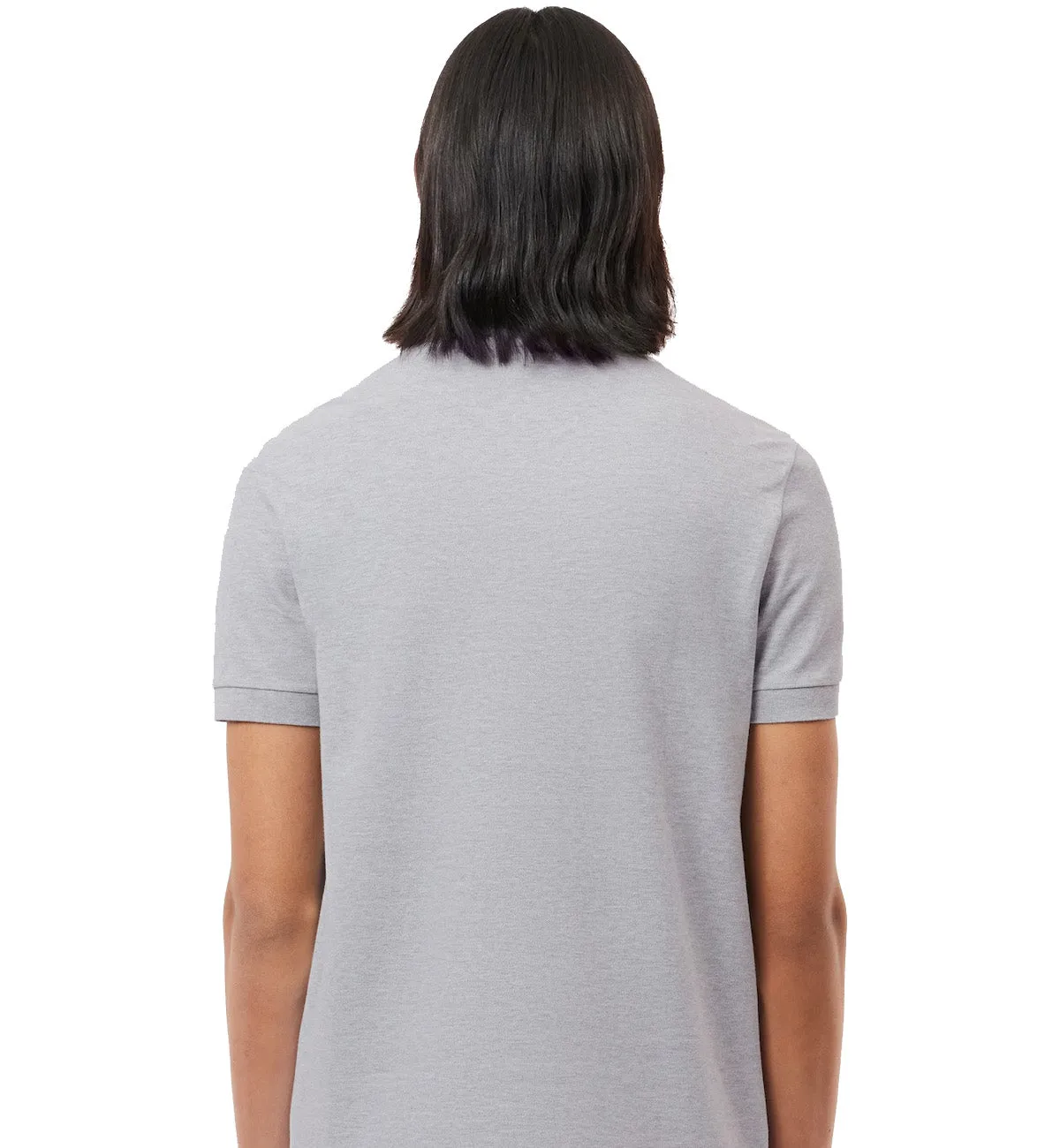Lacoste Regular Fit Piqu Polo Shirt (Grey)