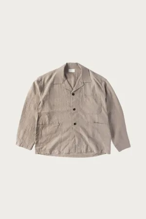 Linen P41 Coverall Jacket - Natural