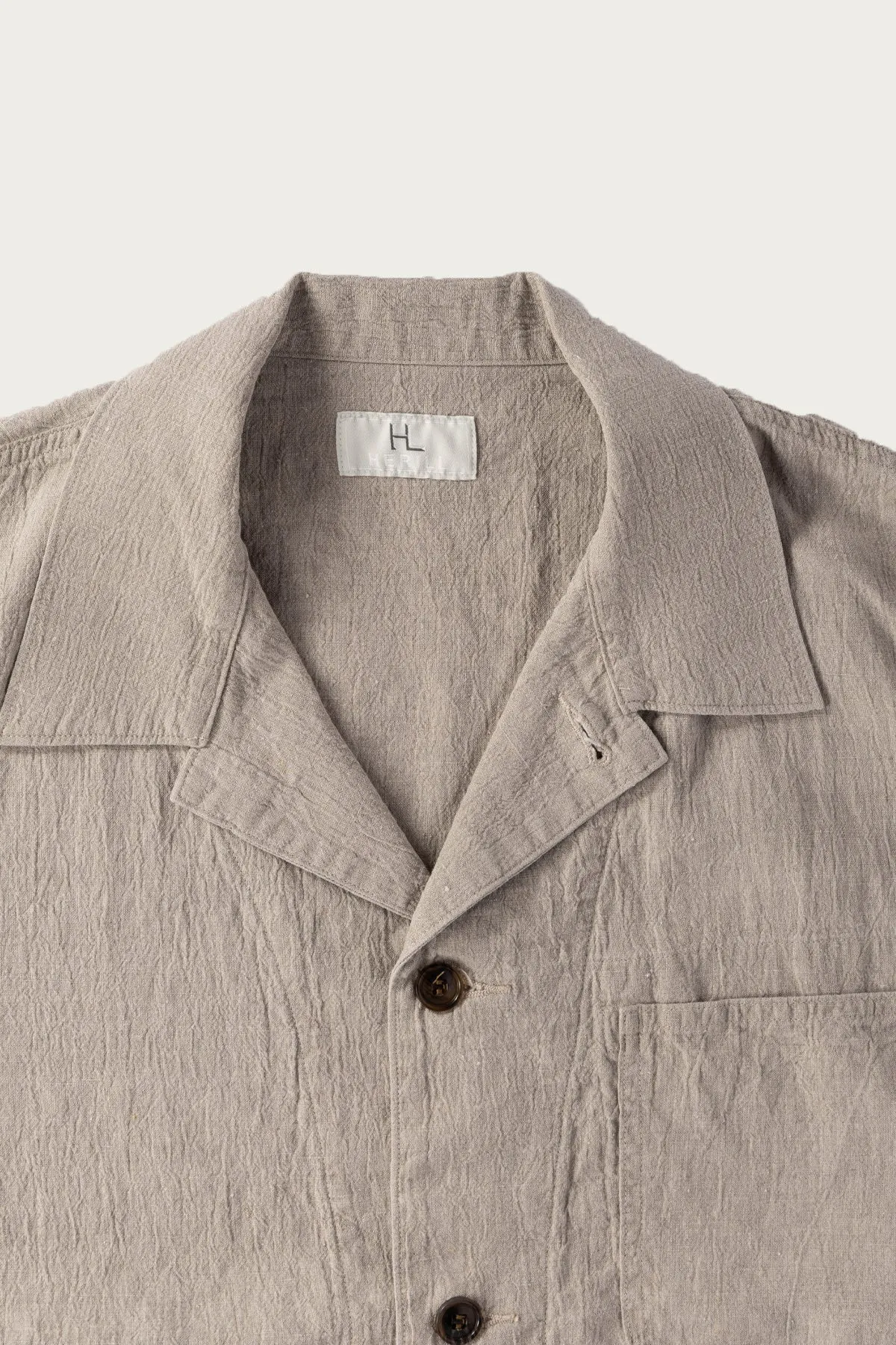 Linen P41 Coverall Jacket - Natural