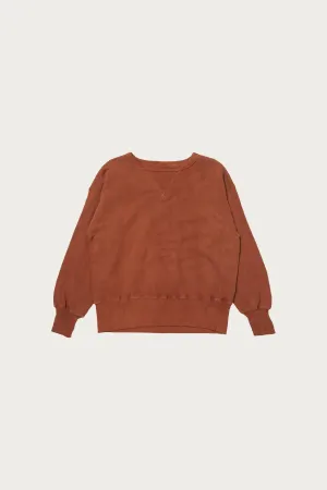 Lot. 603 Sweat Shirt - Techi Tree Dyed Brown