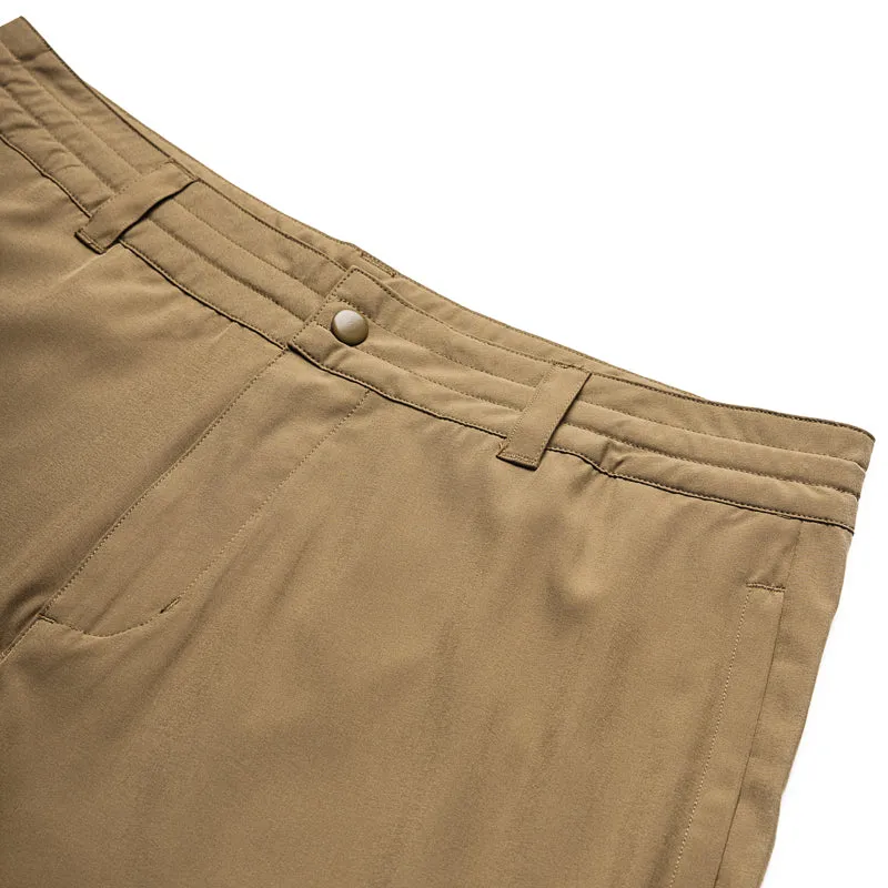 Malbon Golf Tonino Hybrid Short Solid - Dark Khaki