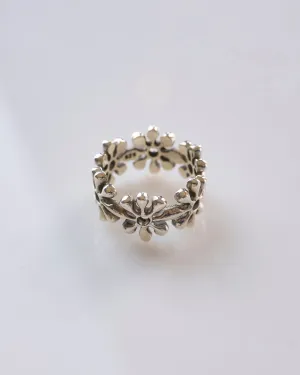 Maple Orbit Ring Silver 925