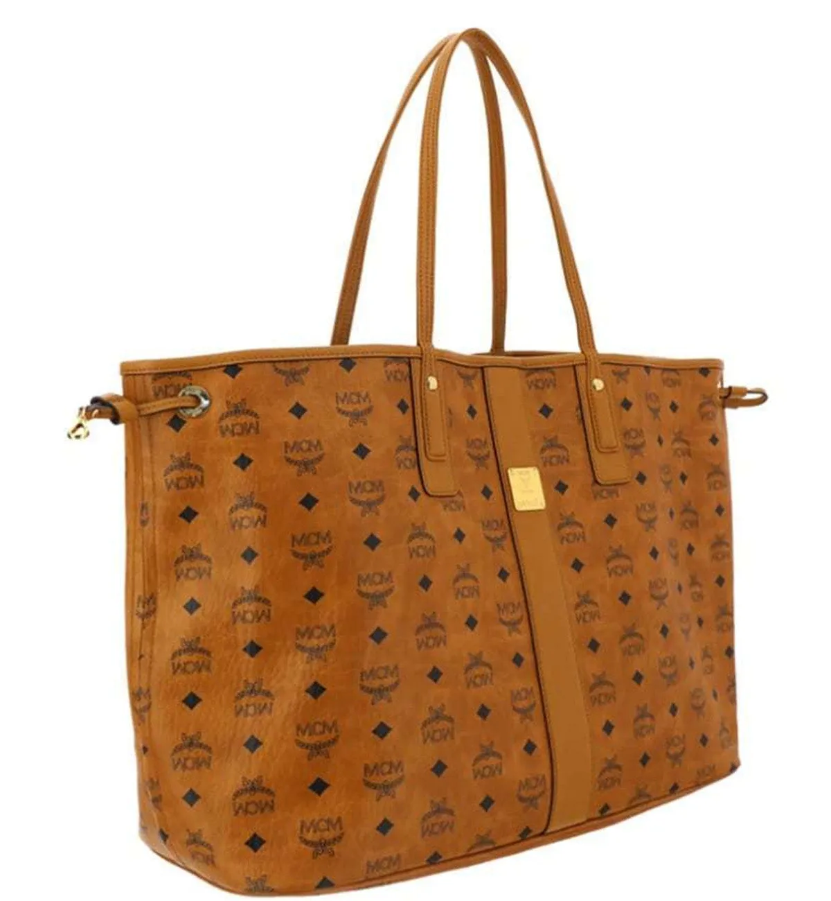 MCM Casual Style Leather Handbags & Shoulder Pouch Set