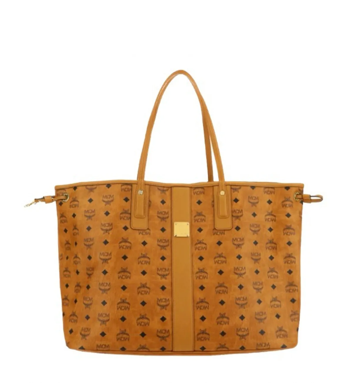 MCM Casual Style Leather Handbags & Shoulder Pouch Set