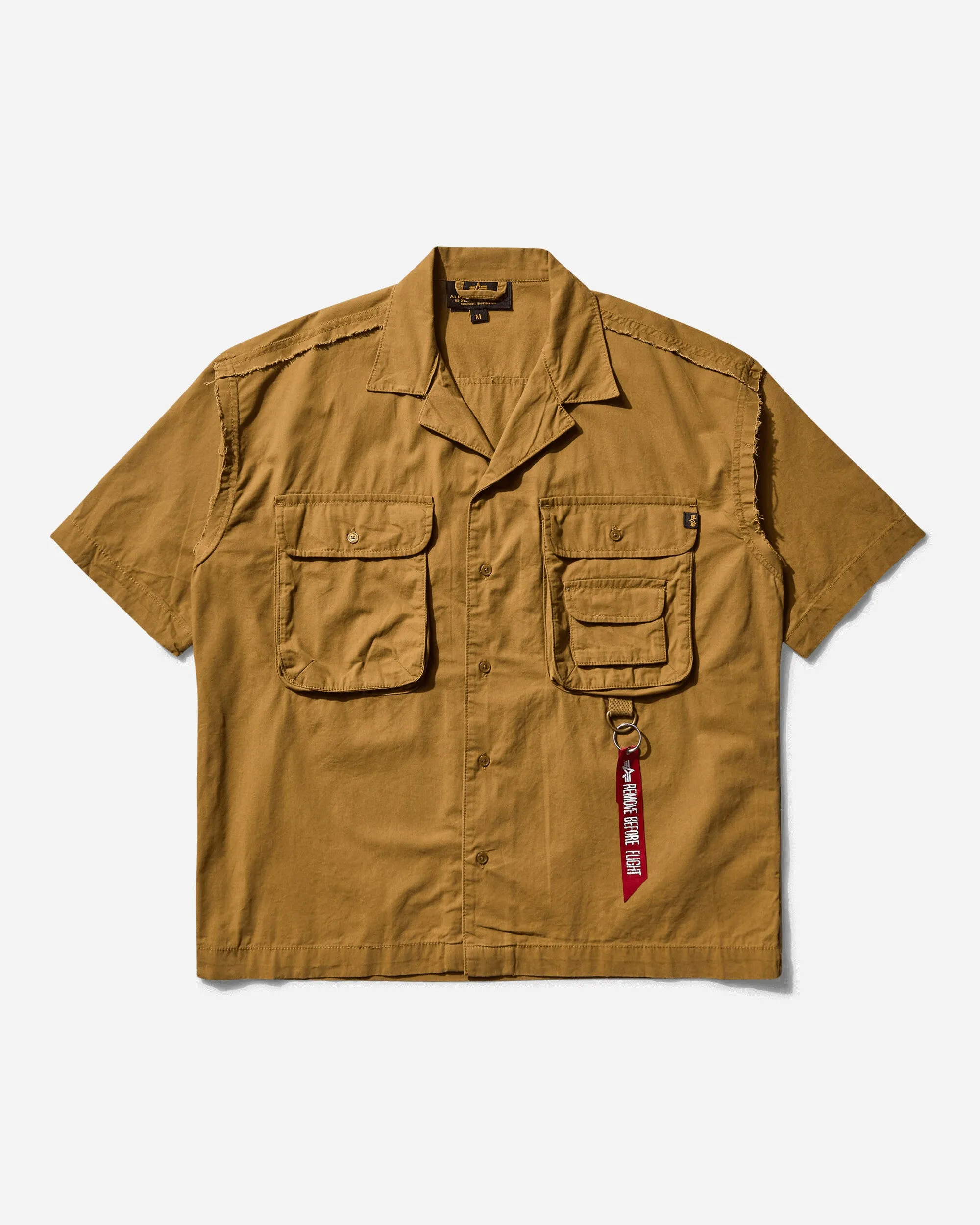 Men's Aloha Safari Shirt Khaki
