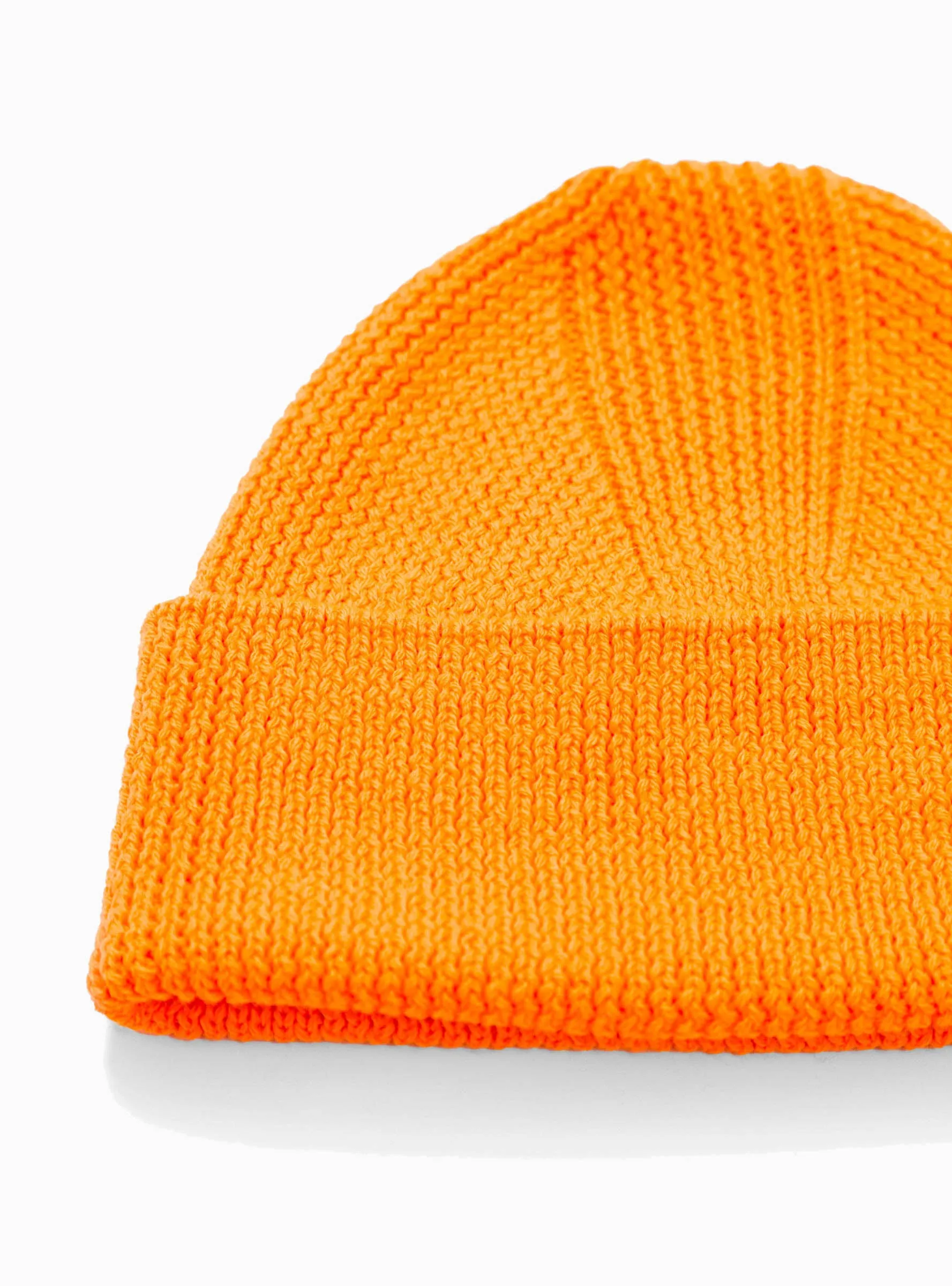 Merino Wool Beanie Orange