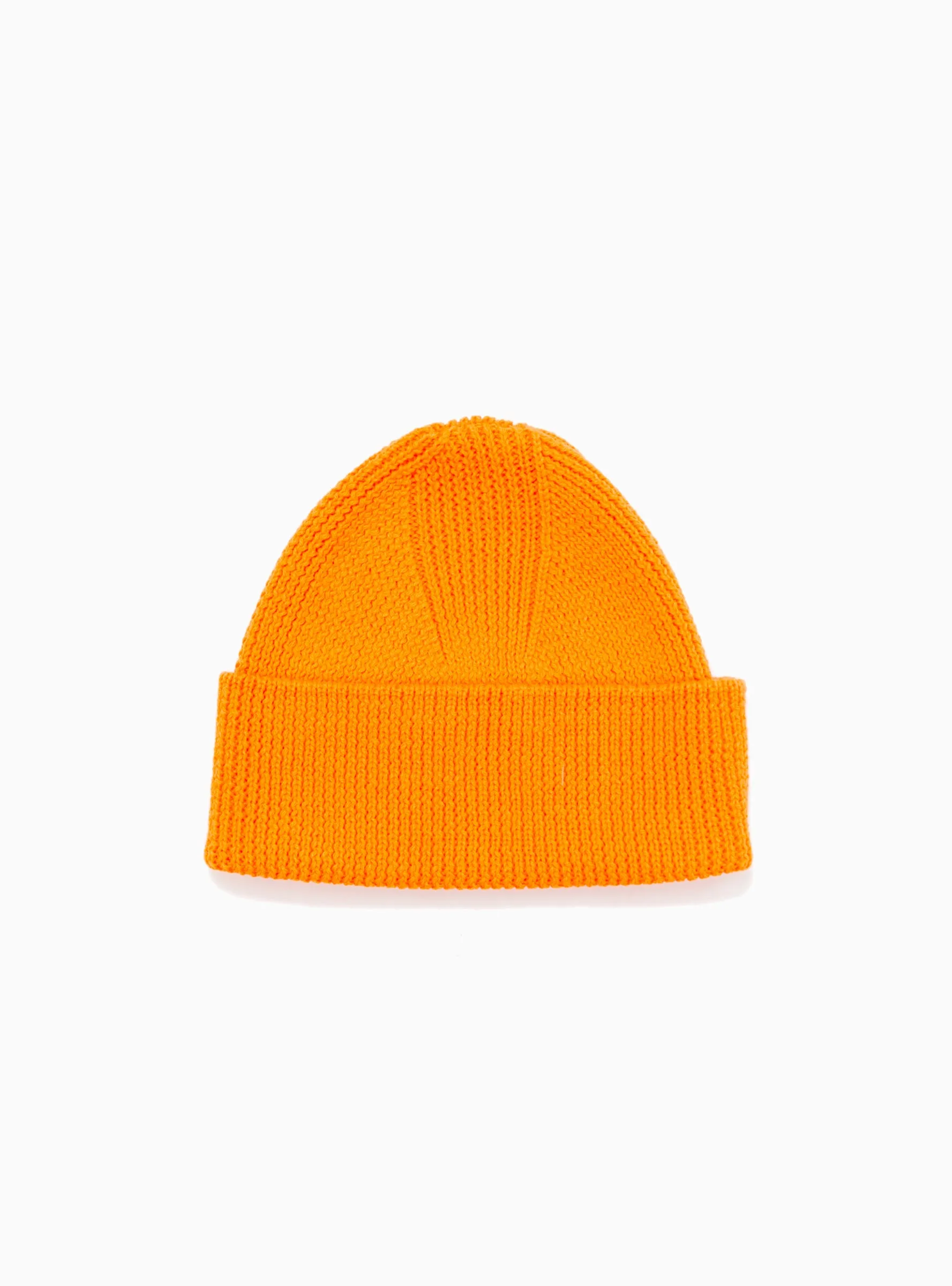 Merino Wool Beanie Orange