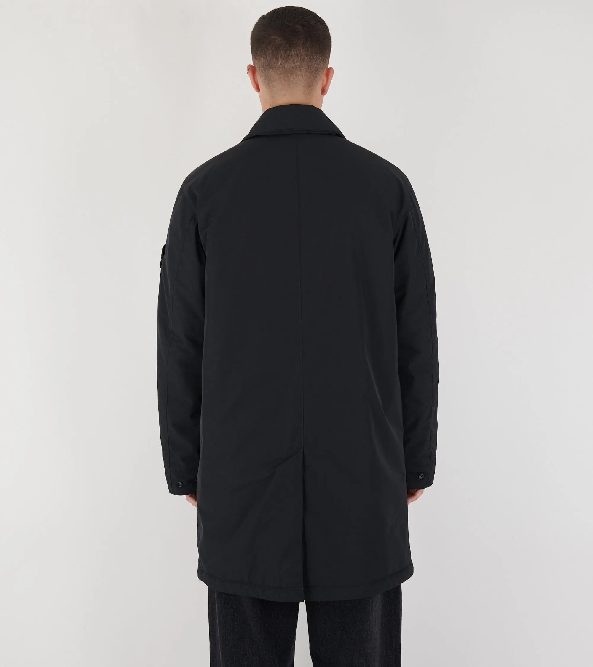 Micro Twill Primaloft Coat Black
