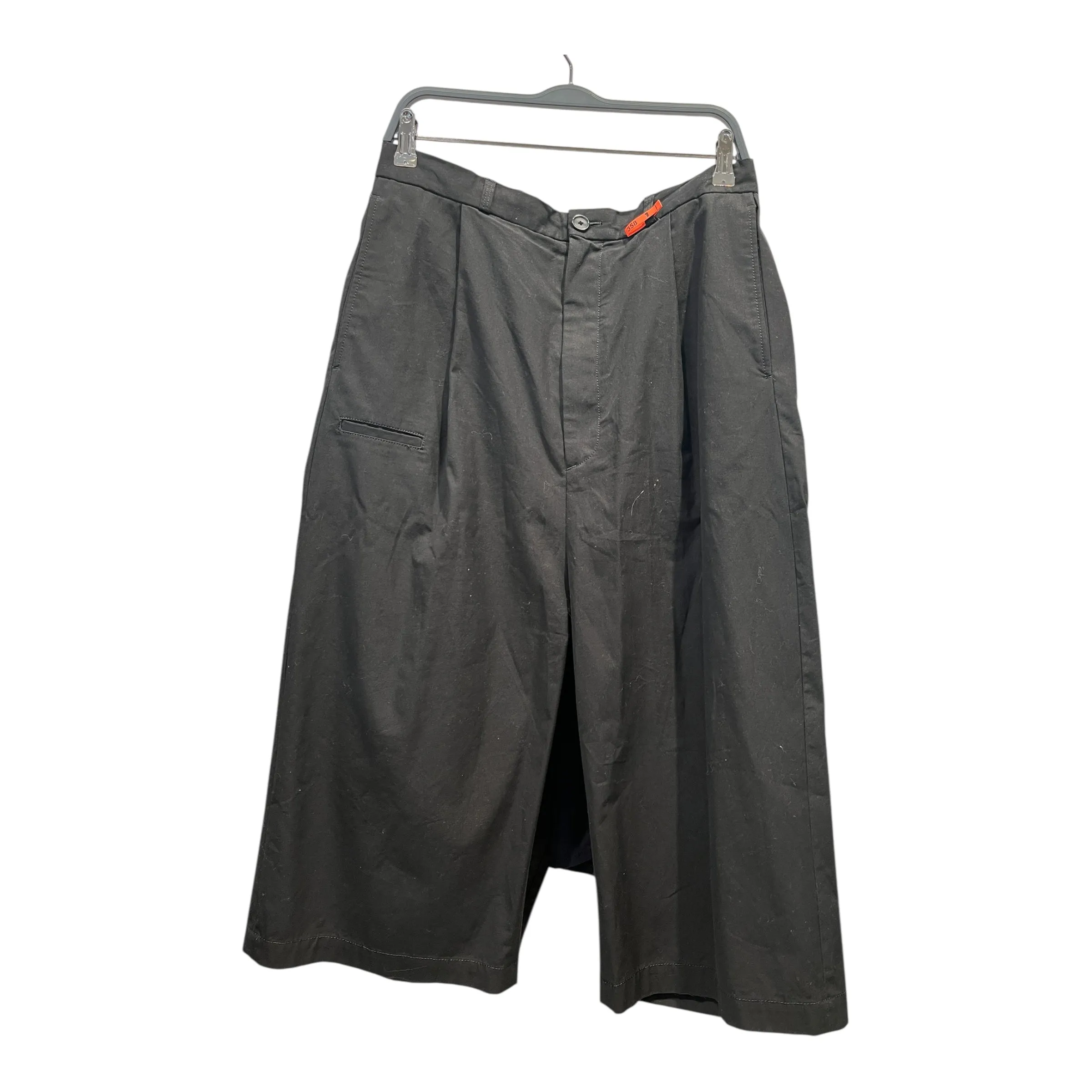 MIHARA YASUHIRO/Shorts/46/Cotton/BLK/HYBRID LAUNDRY SHORTS