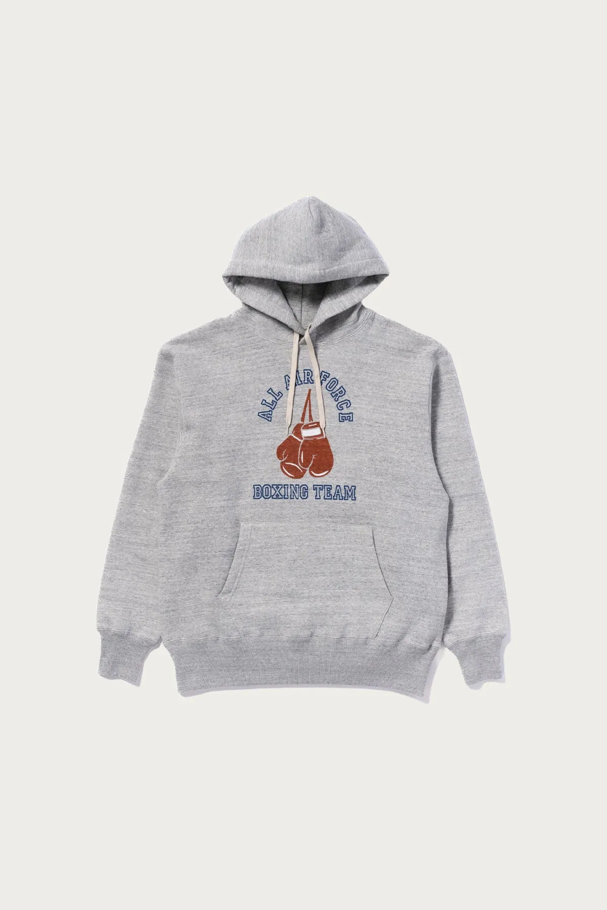 Military Print Hooded Sweatshirt - Air Force Boxing Team