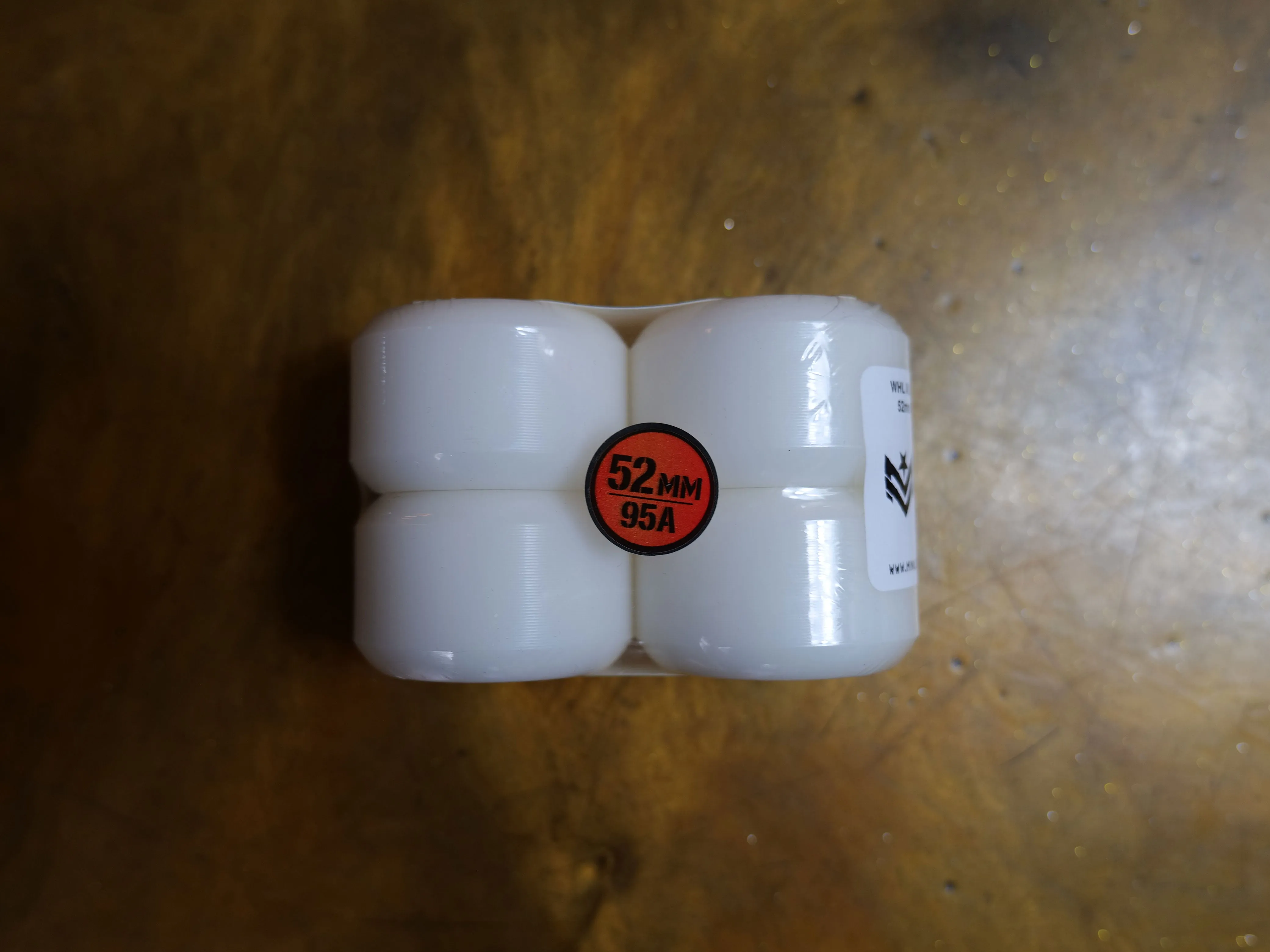 Mini Logo Wheels - White Hybrid A Cut 2 52mm 95A