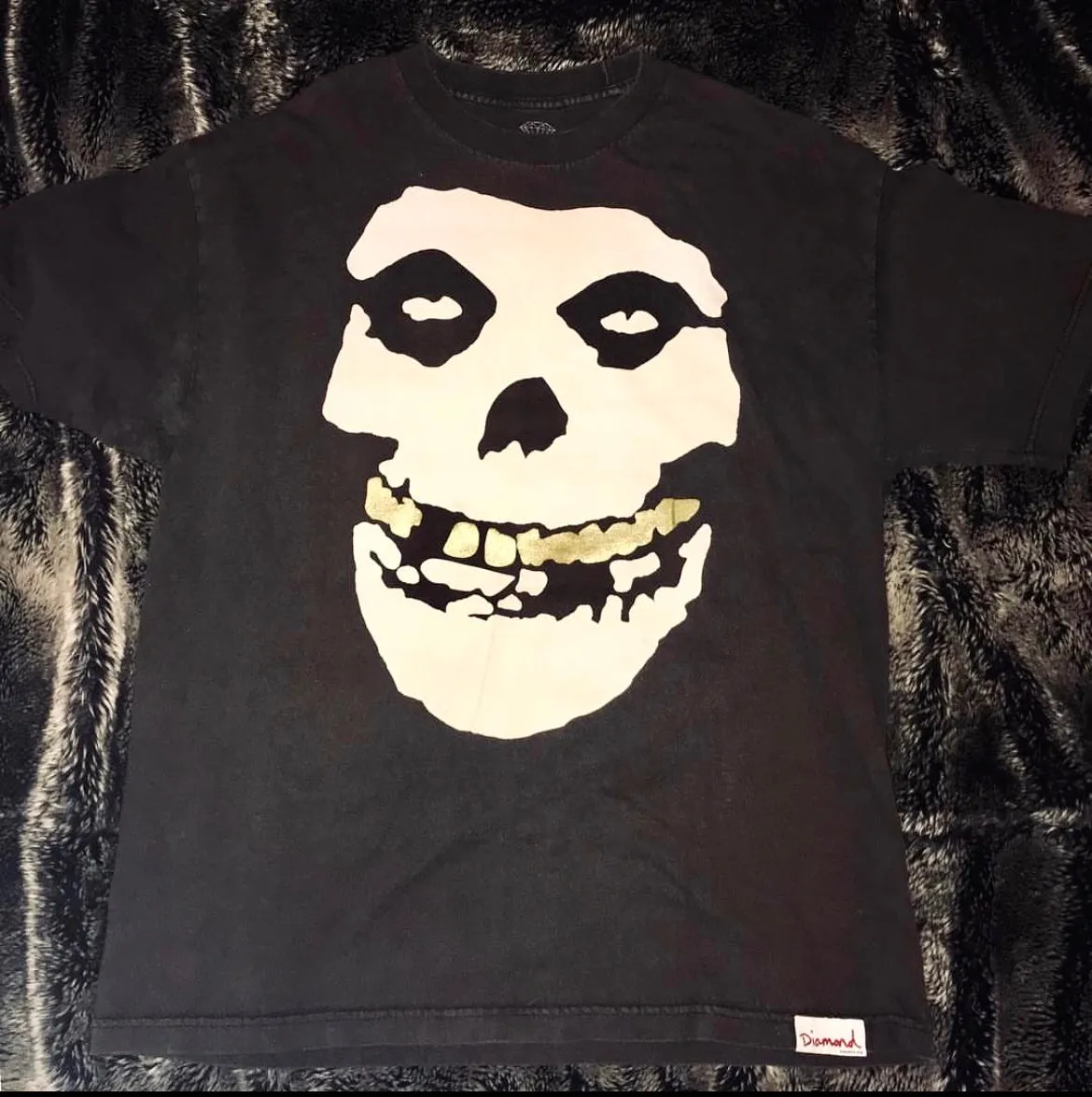 Misfits x Diamond Supply Co Grill Tee (White Skull)