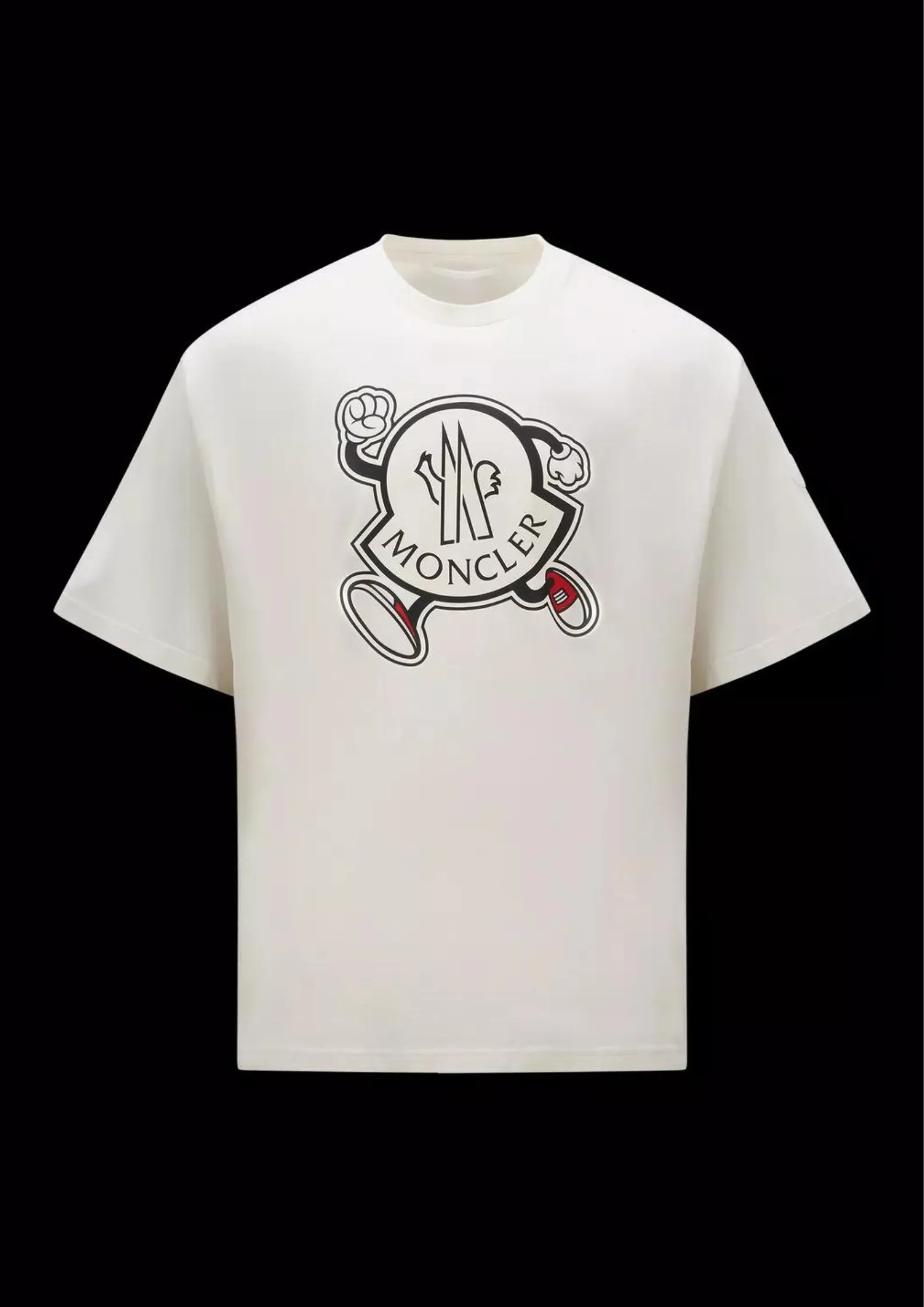 Moncler Logo T-Shirt SS23 (Off White)