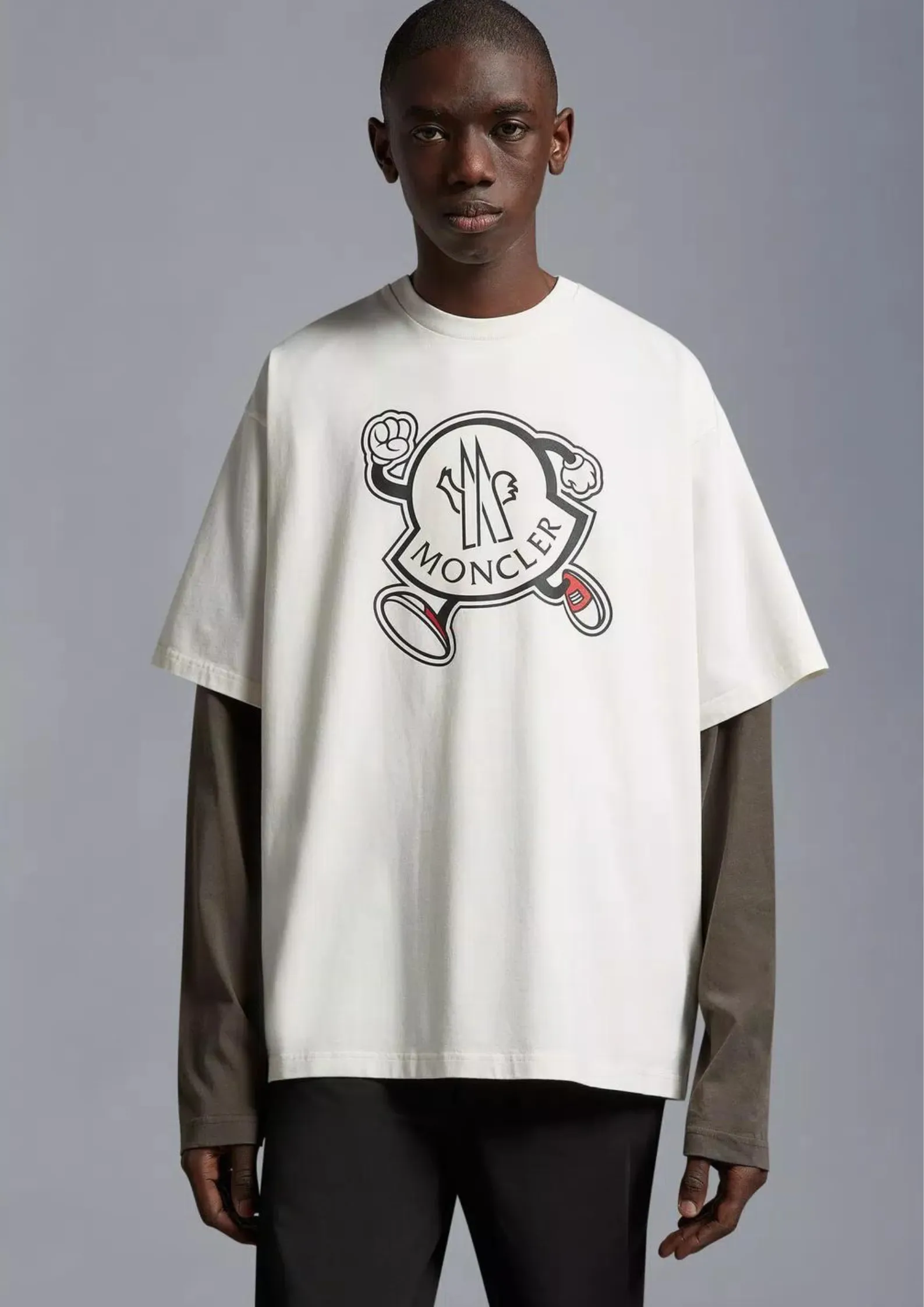 Moncler Logo T-Shirt SS23 (Off White)