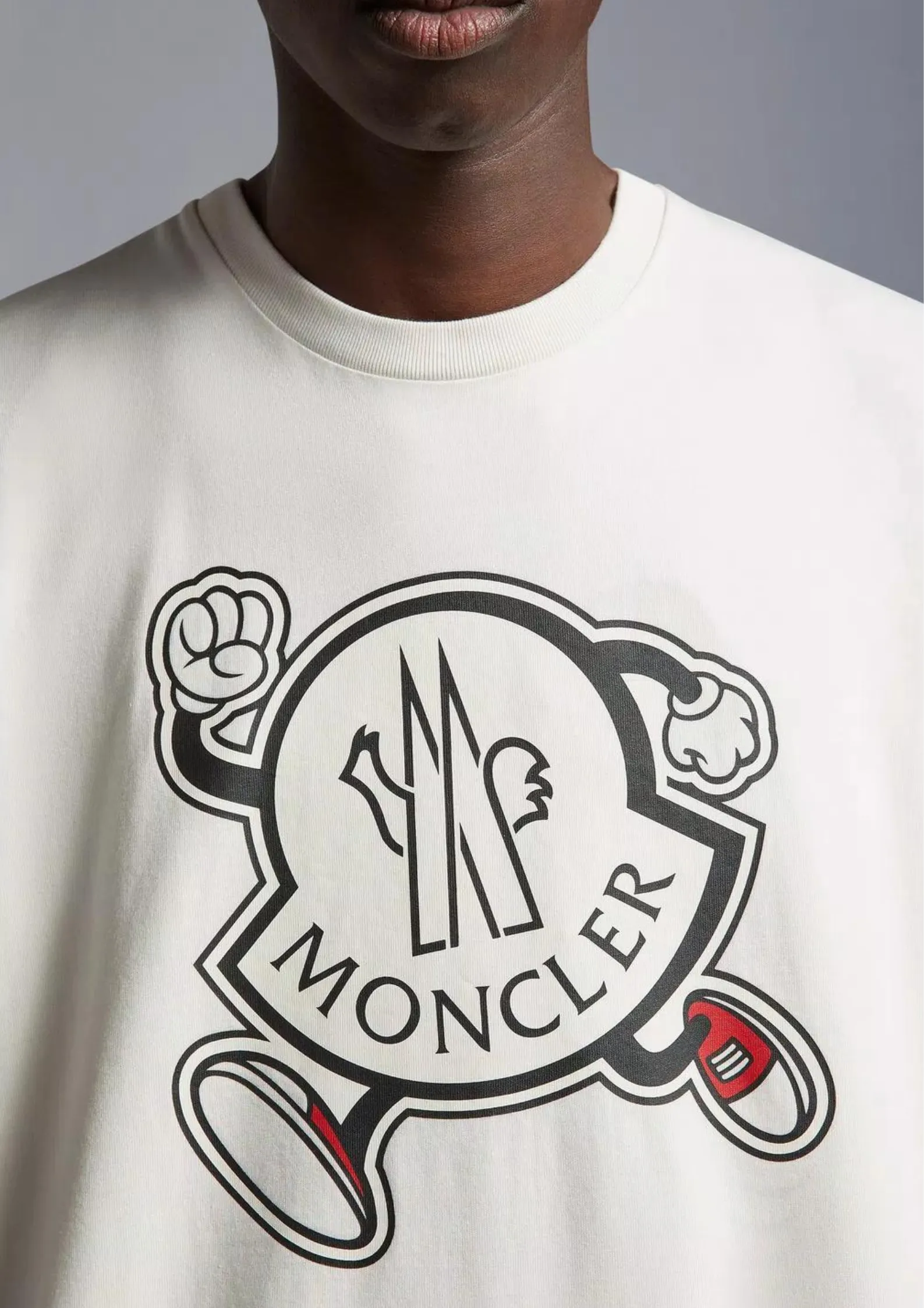 Moncler Logo T-Shirt SS23 (Off White)