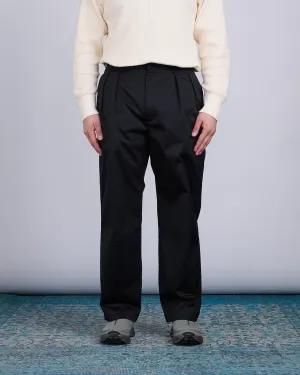 nanamica Double Pleat Hybrid Chino Pant Black