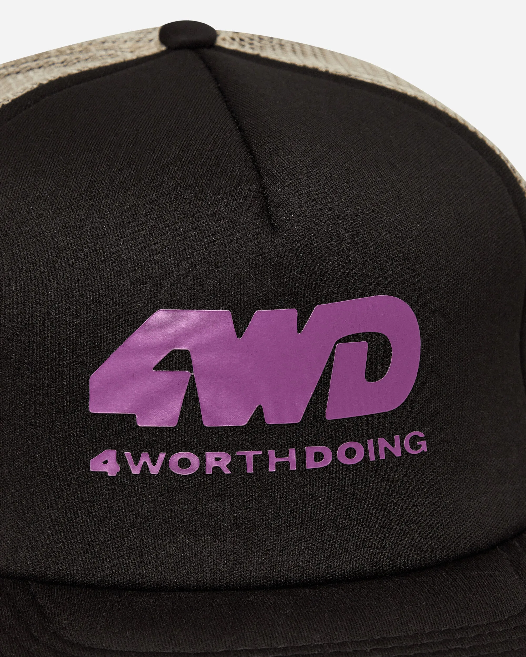 Off Road Trucker Hat Black