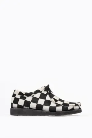PADMORE & BARNES P204 BLK CREPE BLACK CHECKERBOARD