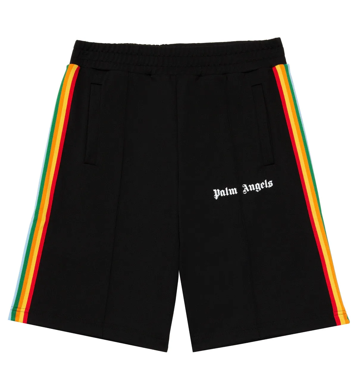 Palm Angels Rainbow Track Short (Black)