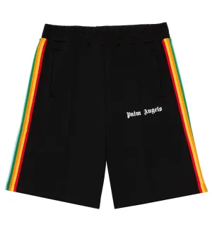 Palm Angels Rainbow Track Short (Black)