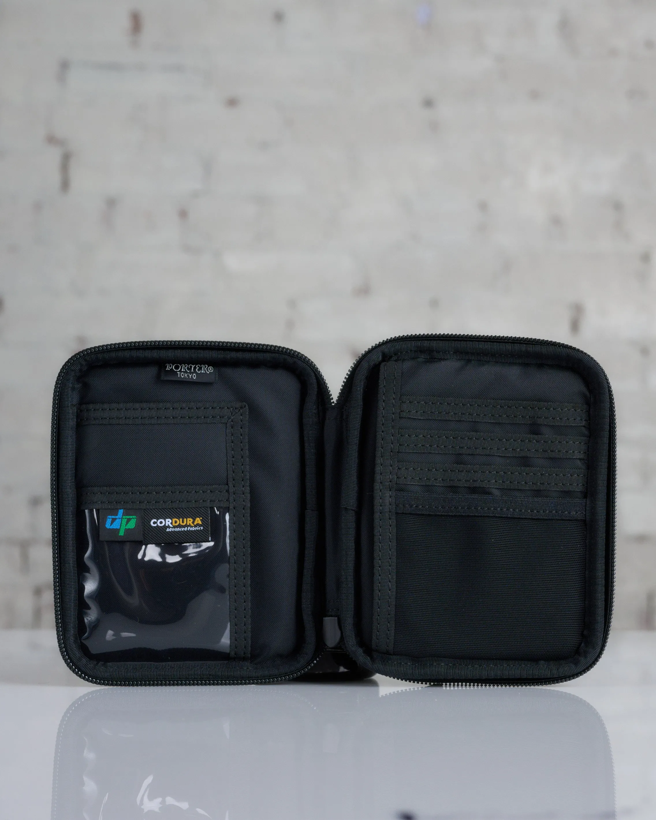 Porter Hybrid Passport Case Black