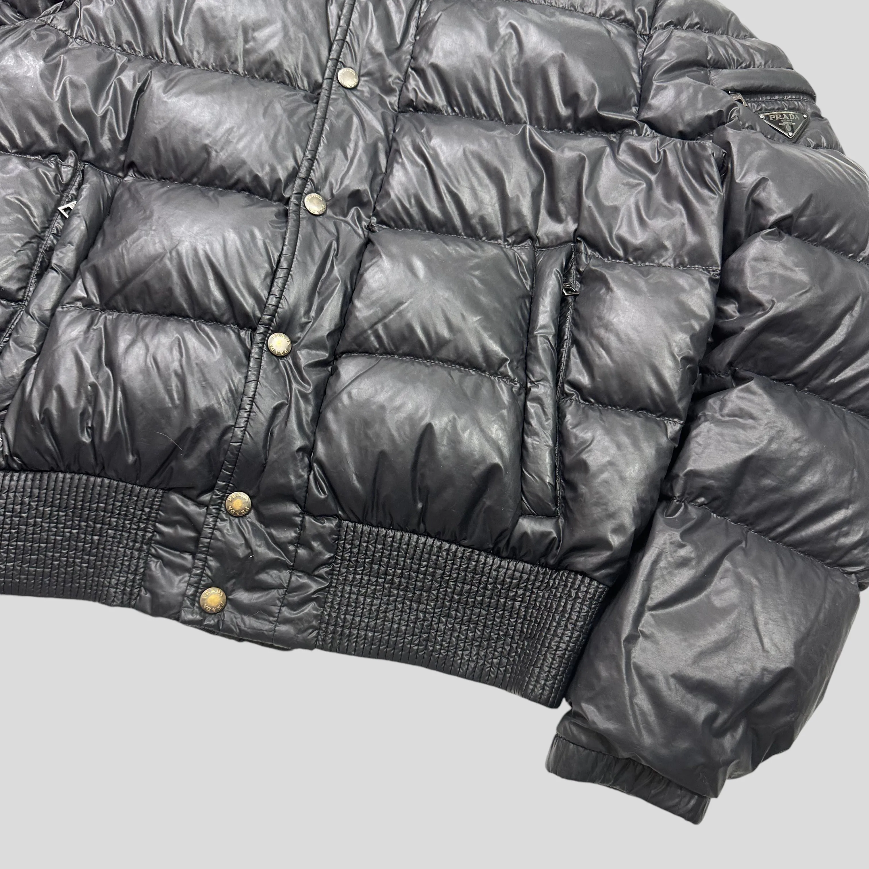 Prada Milano 2013 Nylon Elderdown Puffer Jacket - IT46 (S/M)