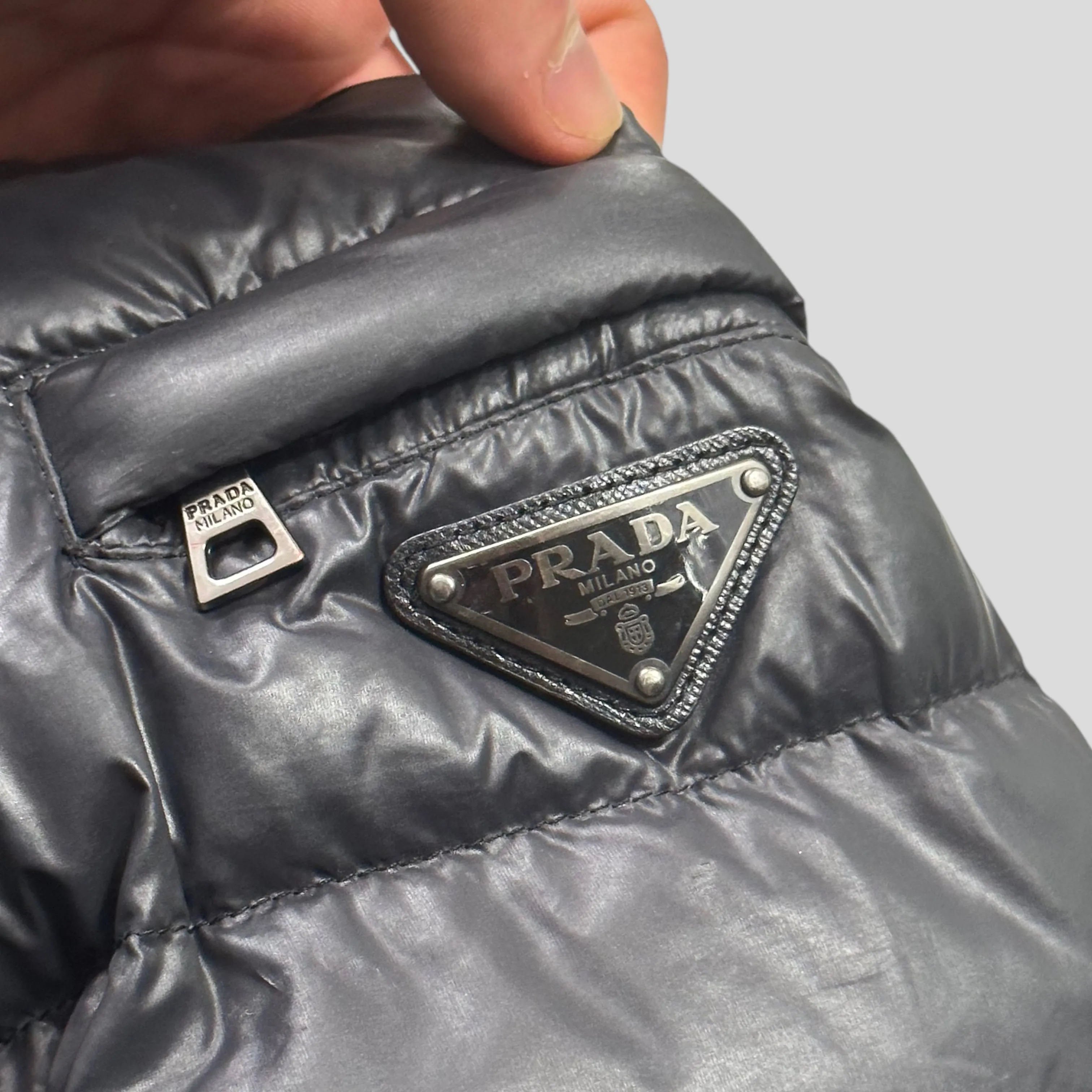 Prada Milano 2013 Nylon Elderdown Puffer Jacket - IT46 (S/M)