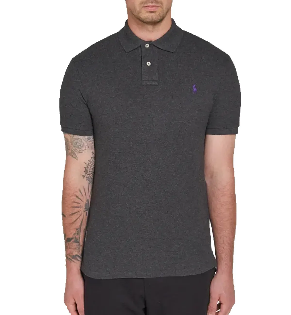 Ralph Lauren Polo Shirt (Dark Grey)