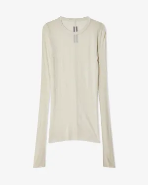 Rick Owens - Women's Hollywood Rib Long Sleeve T-Shirt - (Dinge)