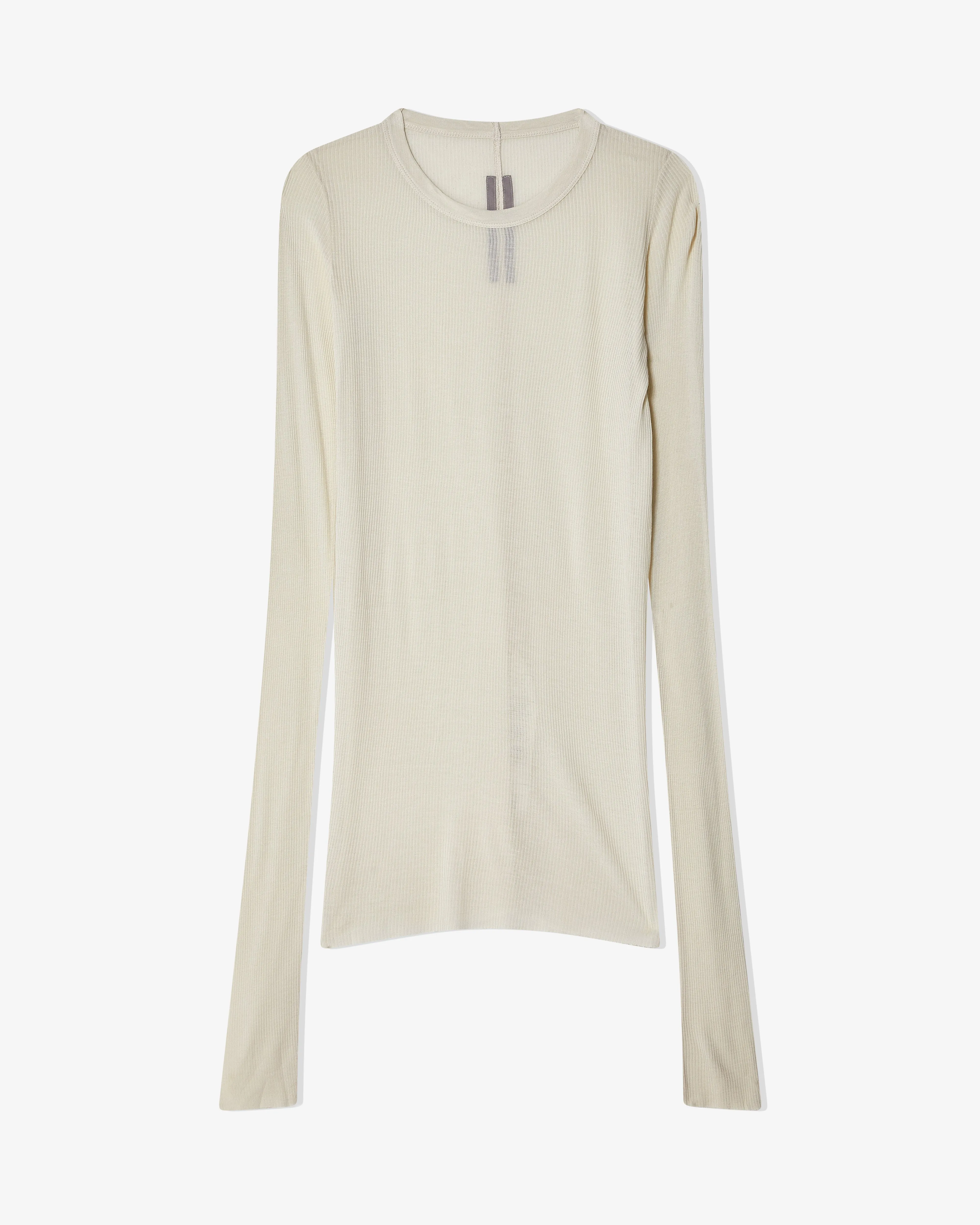 Rick Owens - Women's Hollywood Rib Long Sleeve T-Shirt - (Dinge)