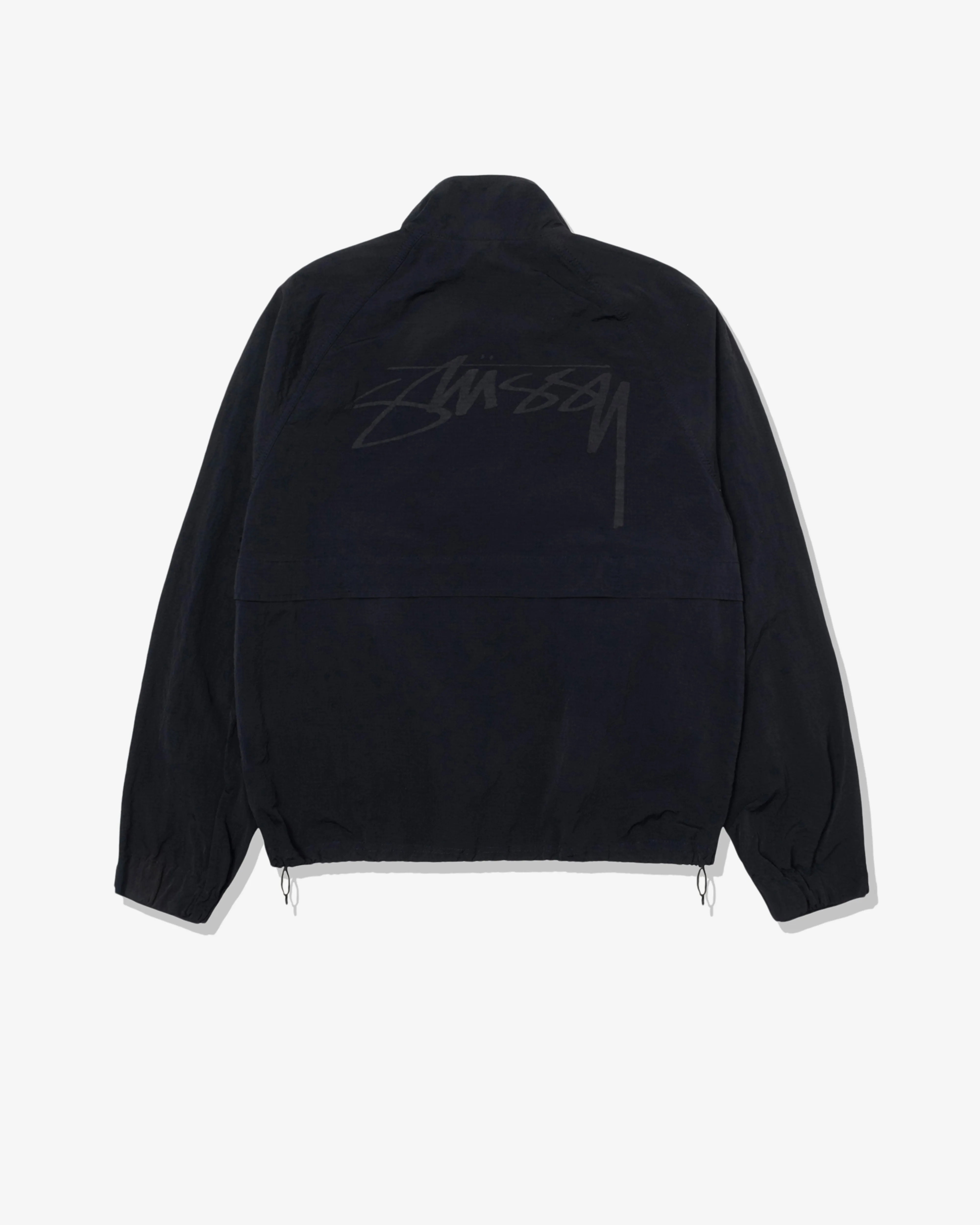 Stssy - Men's Warm Up Jacket - (Black)