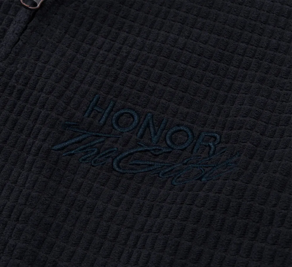 Textured Knit Anorak