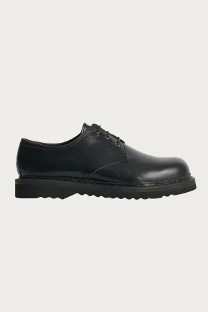 Trampler Shoe - Black Supple Cow Hide