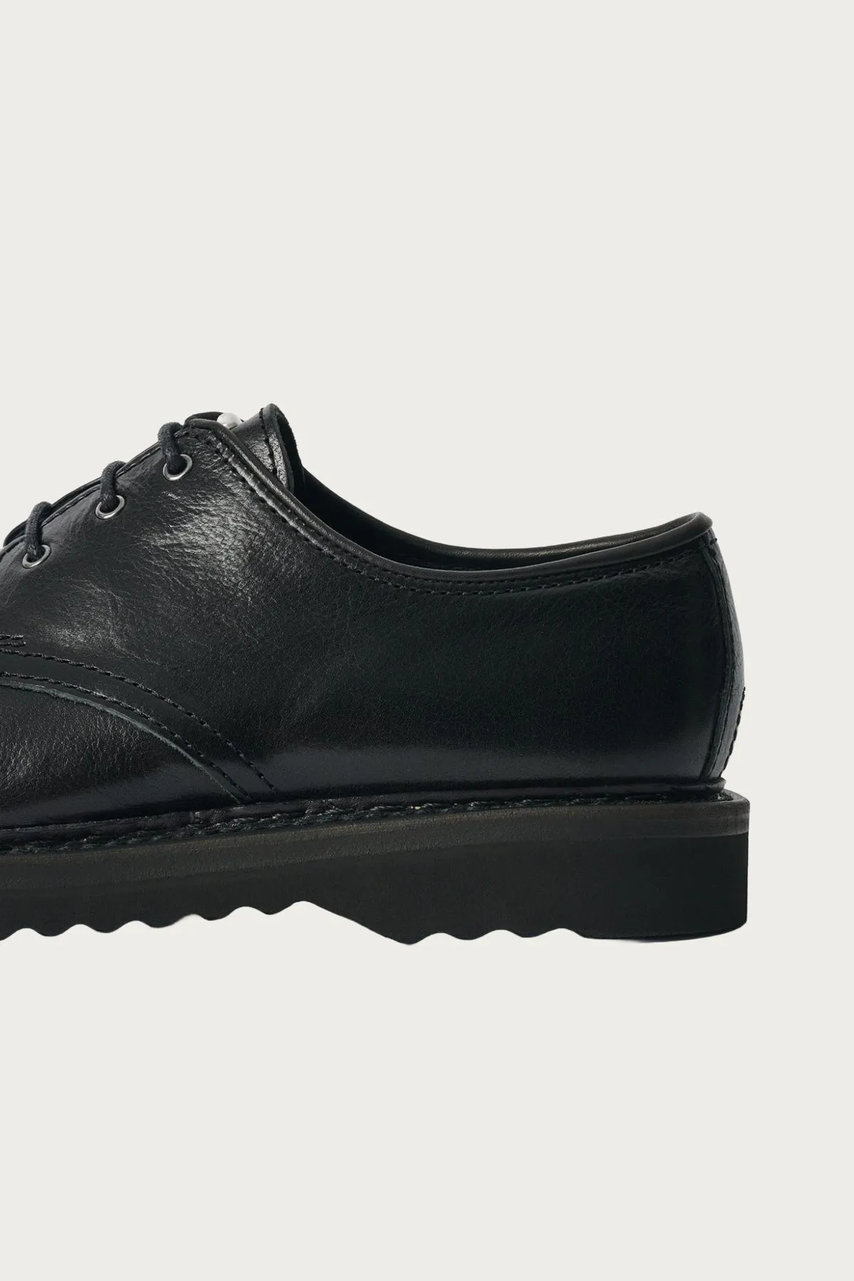 Trampler Shoe - Black Supple Cow Hide