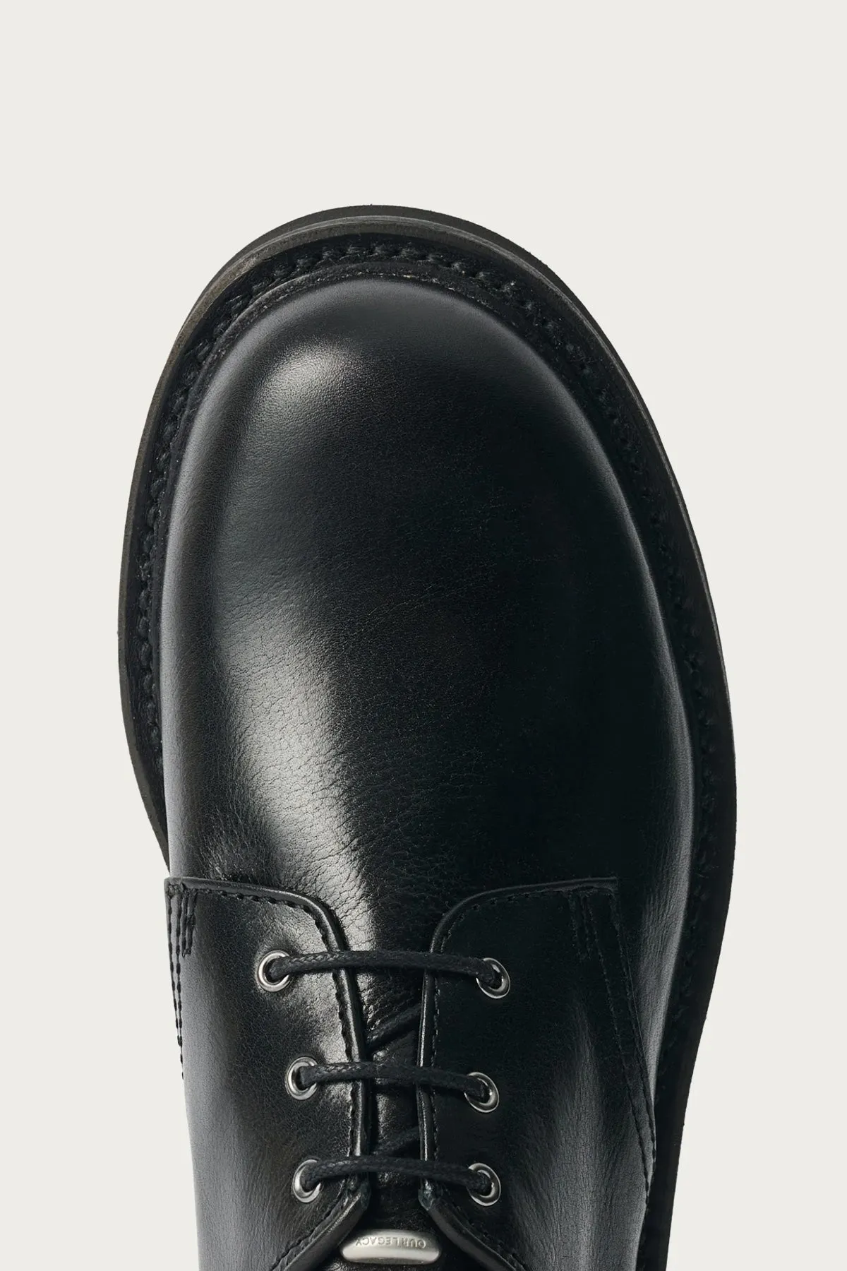 Trampler Shoe - Black Supple Cow Hide