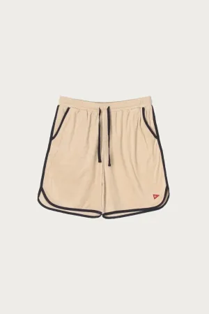 Tri-Blend Pile Half Pants - Beige