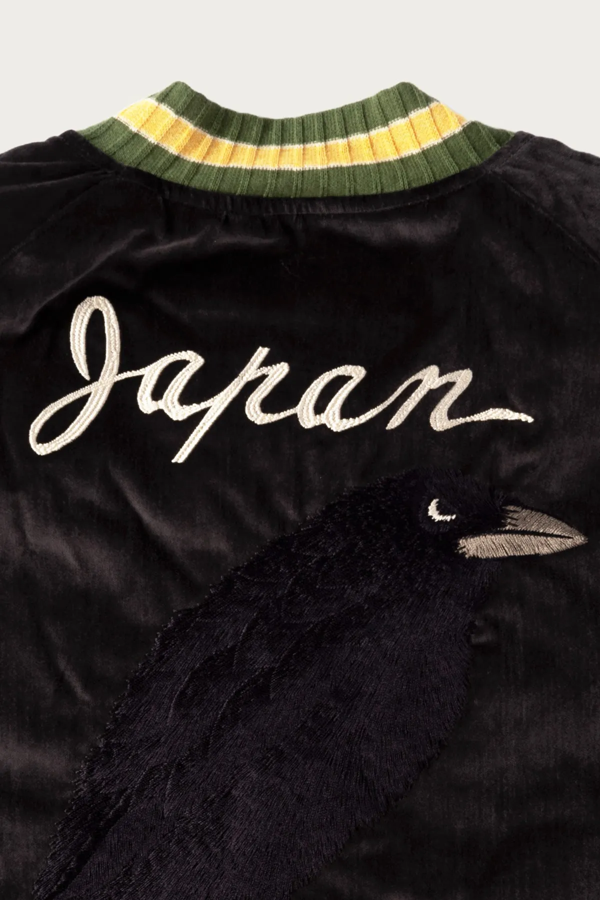 Velveteen Souvenir JKT (Raven&Skull) - Black